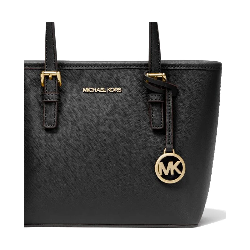 Michael Kors Jet Set Travel Extra-Small Saffiano Leather Top-Zip