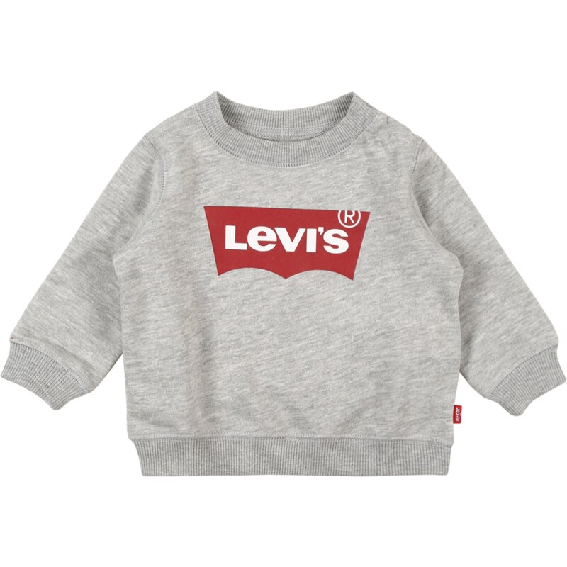 Levis Kids Mikina sivá melírovaná / červená / biela 19766923