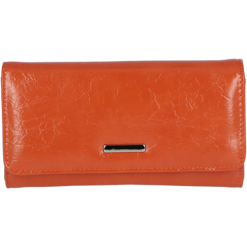 Dámska listová kabelka oranžová - Michelle Moon Ainos oranžová 61673237