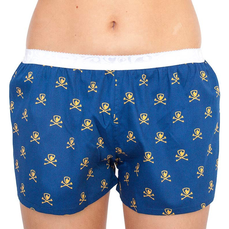 Dámske trenky Represent small bones modré (R0W-BOX-0705) 18441328