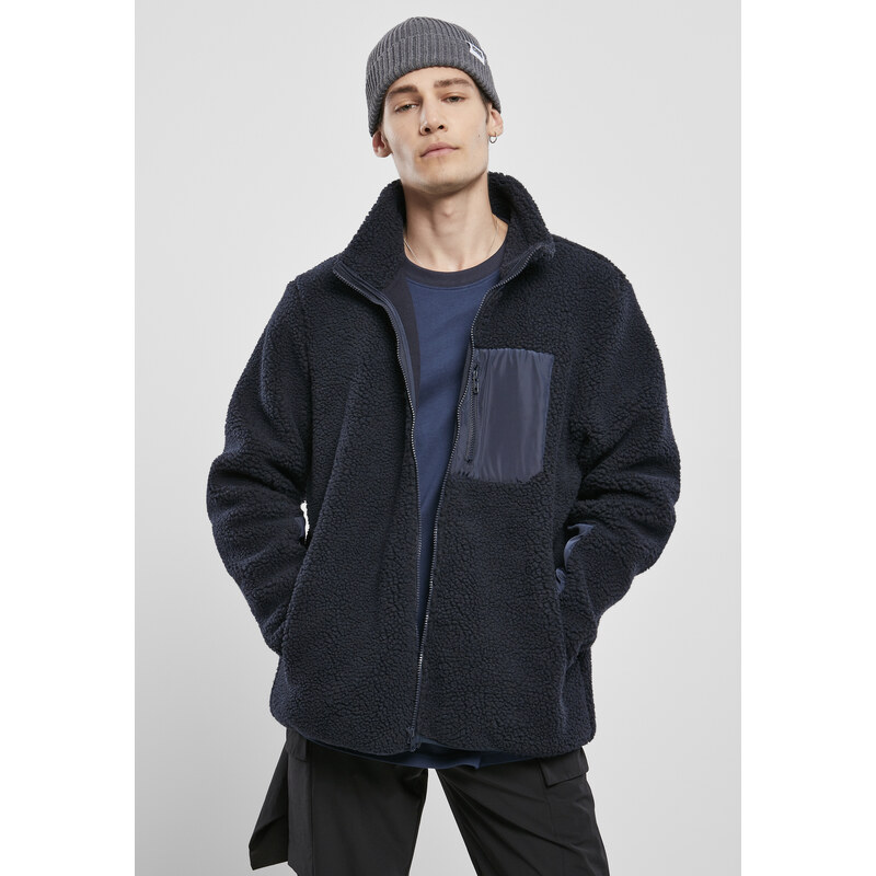 Urban Classics Sherpa Jacket Easternavy 50646827