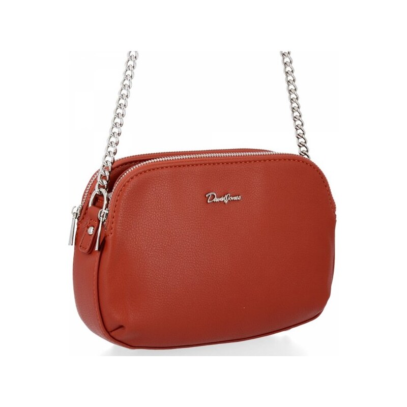 Dámska kabelka univerzálna David Jones tehlová 6412-2 28324178
