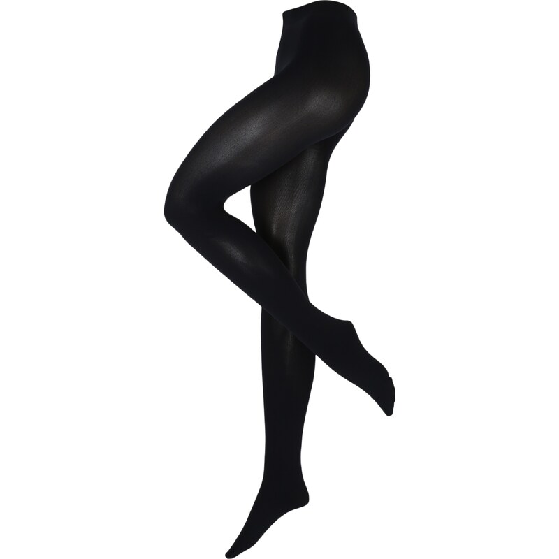 FALKE Jemné pančuchy Warm Deluxe kobaltovomodrá 54223864