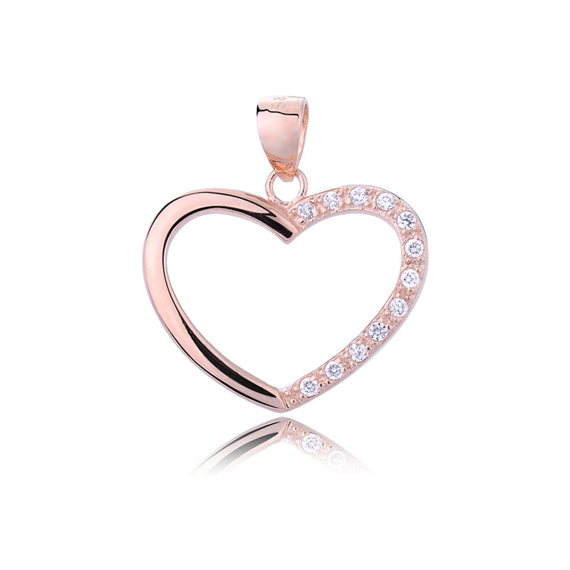 Olivie Strieborný prívesok ROSE SRDCE 4268 18791457