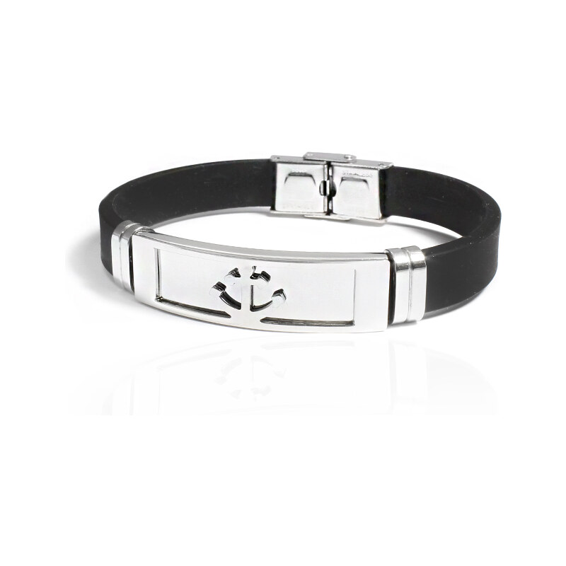 BM Jewellery Pánsky náramok kotva z chirurgickej ocele S1065100 19421414