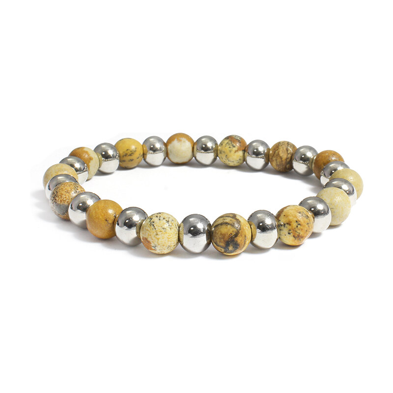 BM Jewellery Skamenené drevo náramok matný S1072040 19421420