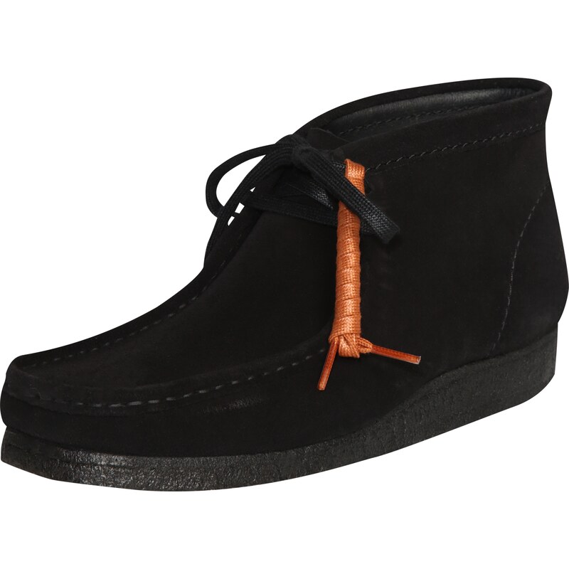 Clarks Originals Chukka čižmy Wallabee čierna 63306065