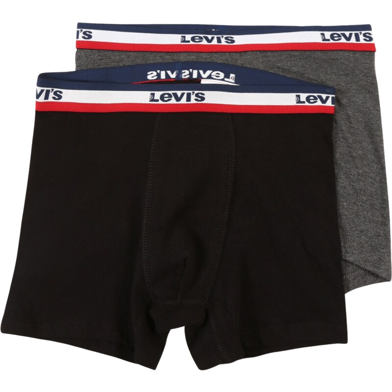 LEVIS Nohavičky námornícka modrá / sivá melírovaná / svetločervená / 62780367