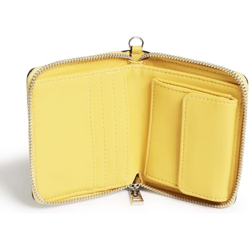 GUESS kabelka Brenda Small Zip Wallet žltá, 13263