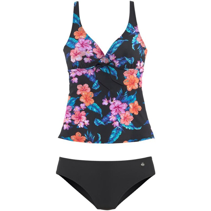 LASCANA Tankiny modrá / fialová / oranžová / čierna 54222972