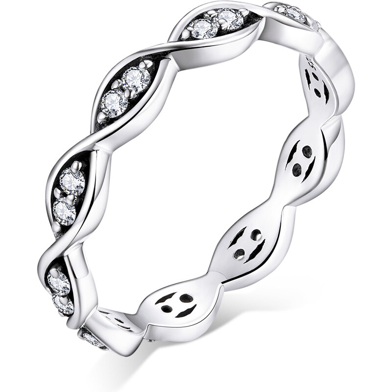 Emporial strieborný prsteň Elegantná línia 31870697