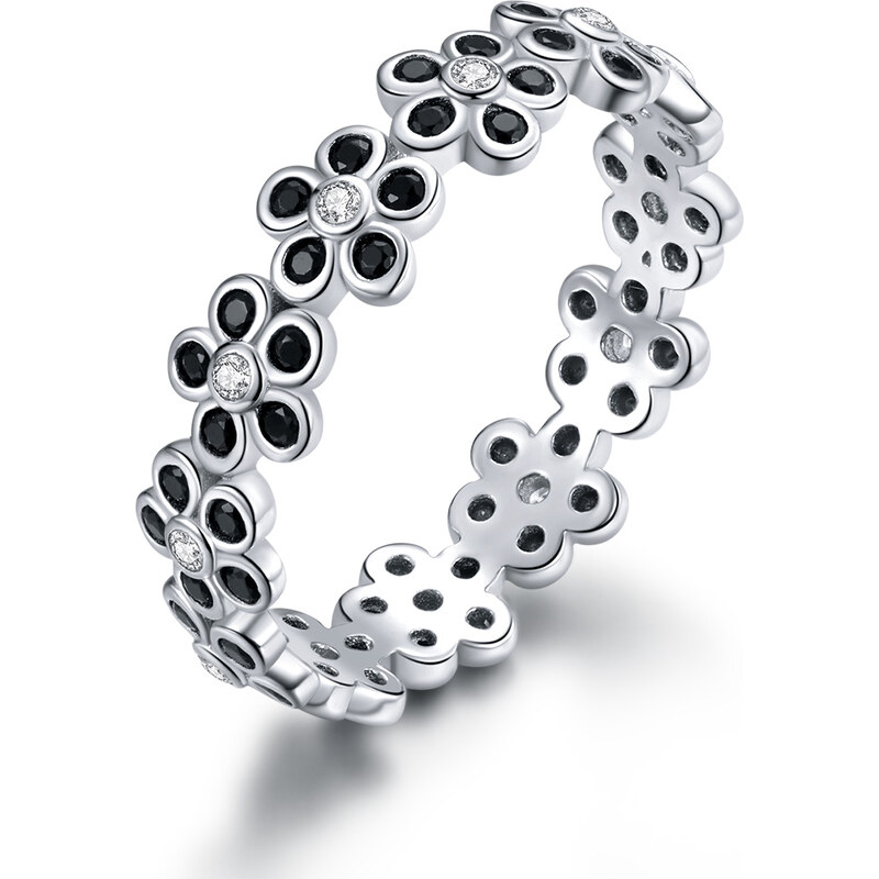 Emporial strieborný prsteň Pole mystických kvetín 31863520