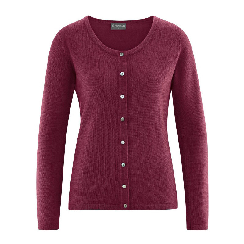 Glara Dámsky vlnený propínací sveter 18875832