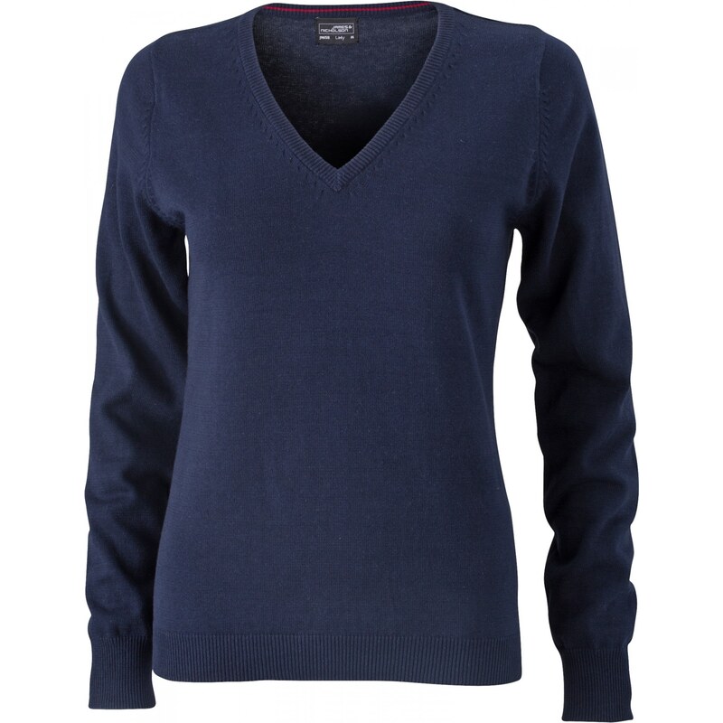 Daiber James & Nicholson Dámský svetr s výstřihem do V James & 62676001