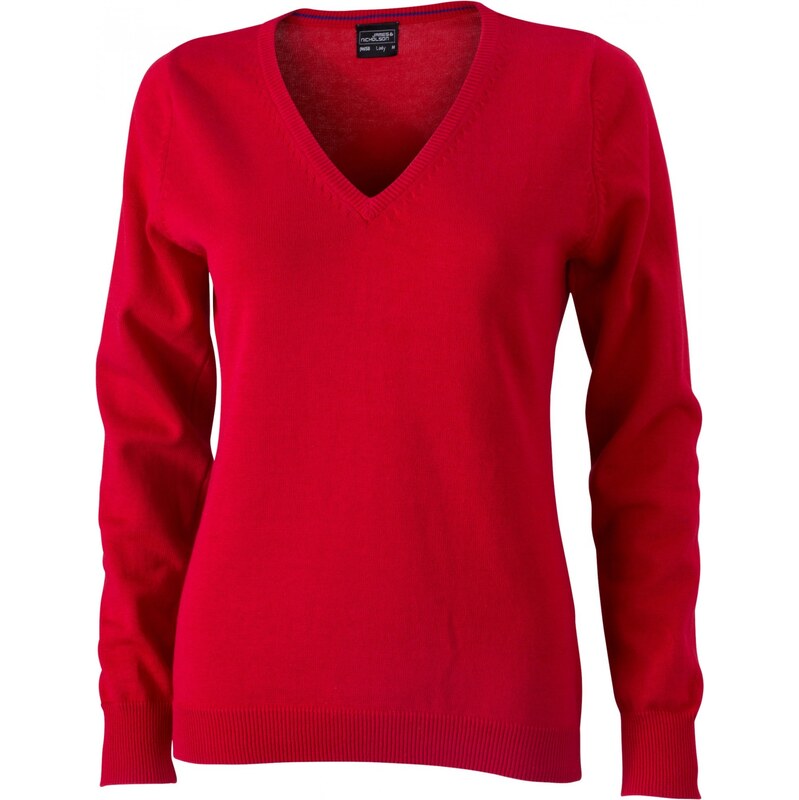 Daiber James & Nicholson Dámský svetr s výstřihem do V James & 62676004