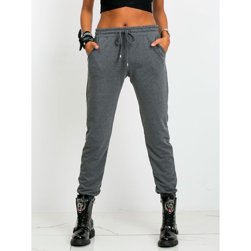 BASIC Feel Good Sweatpants-RV-DR-5040.09X-dark gray 64681891