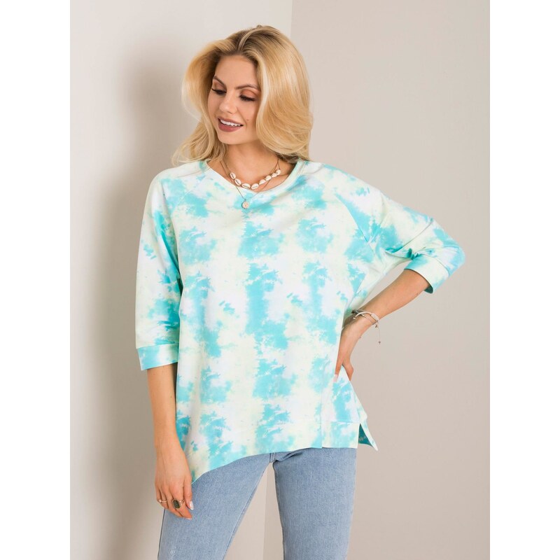 RUE PARIS Sweatshirt-RV-BL-5754.13X-light blue 64787343