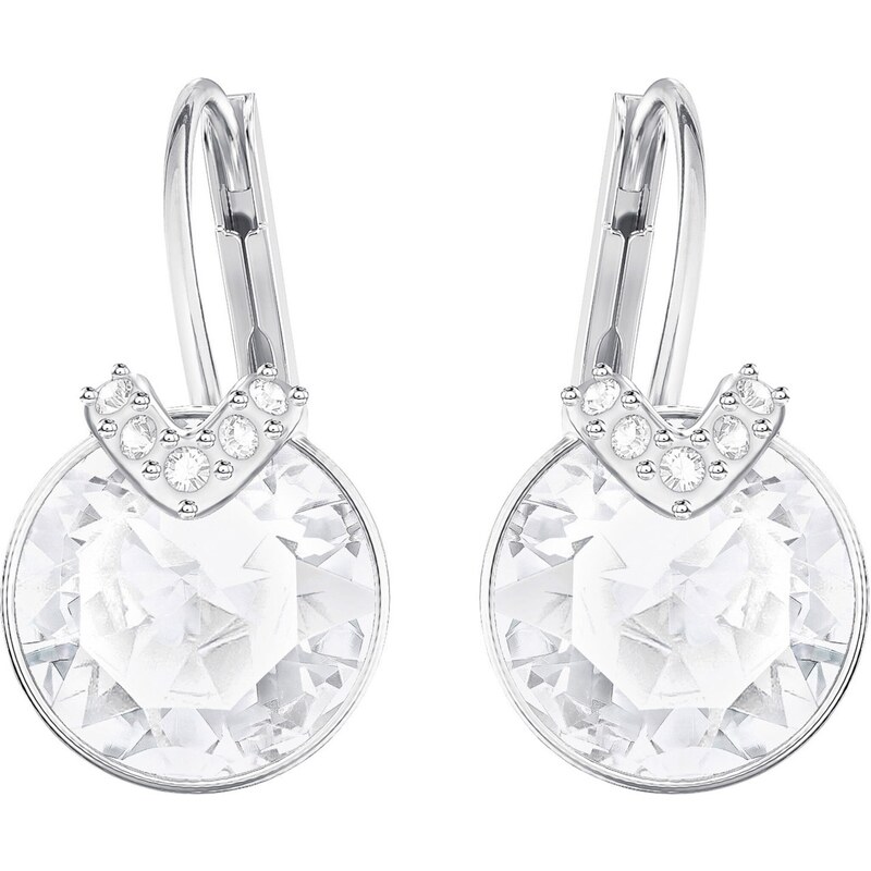 Swarovski Náušnice Bella strieborná / biela 45533131