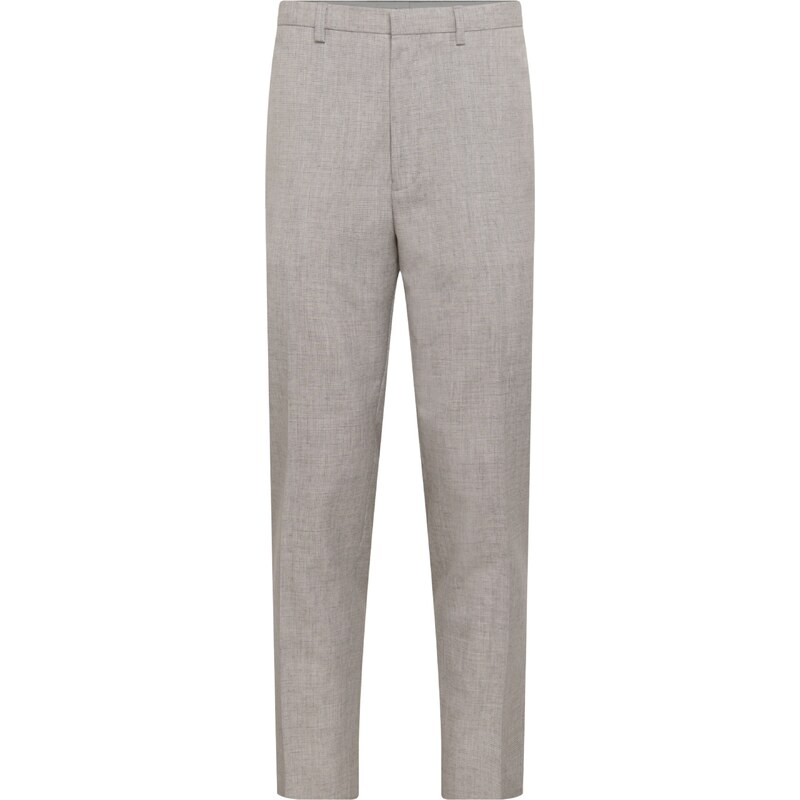 BURTON MENSWEAR LONDON Nohavice s pukmi sivobéžová / svetlosivá 67853346