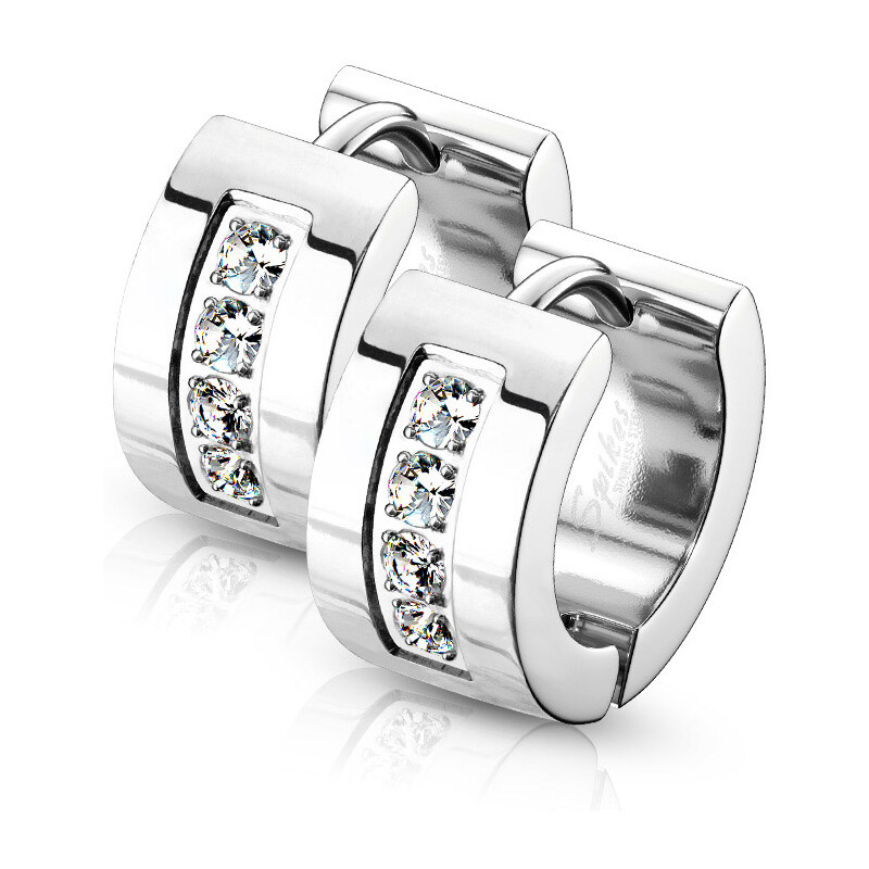 Dámske náušnice z chirurgickej ocele ZOEY 23166832