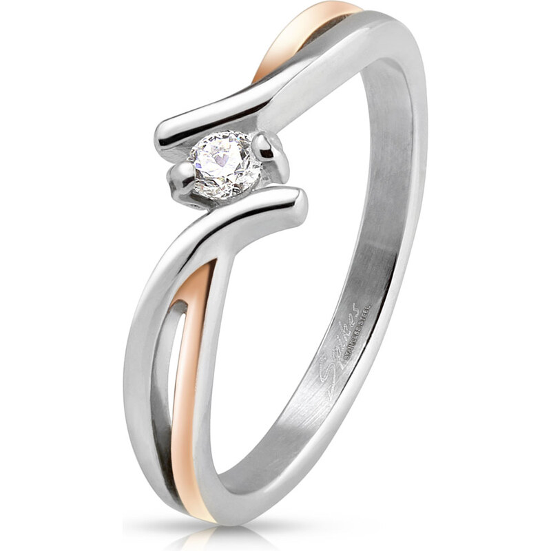Dámsky prsteň z chirurgickej ocele JOSIE 23166962