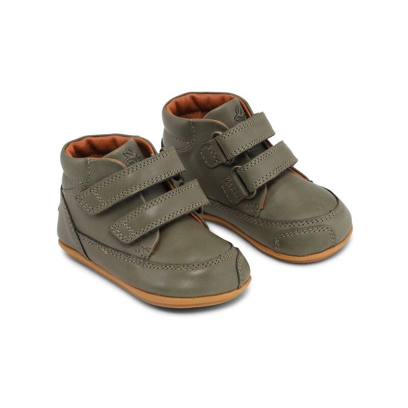 Prvé topánočky Bundgaard Prewalker II Strap BG501019-608 Army 46770973