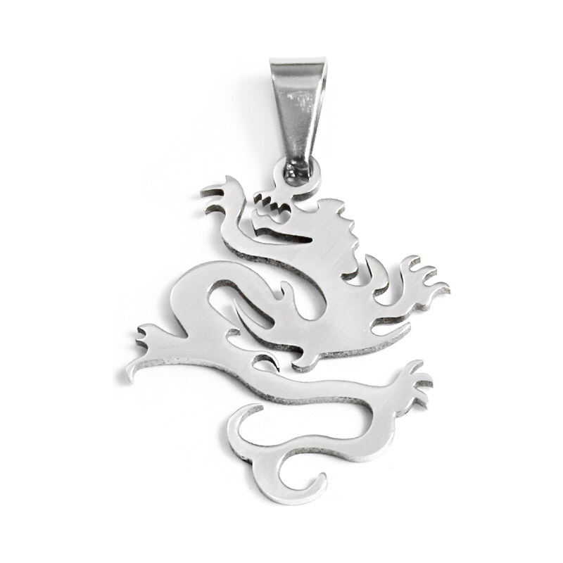 BM Jewellery Prívesok drak 3,1 cm z chirurgickej ocele S10990025 19421441