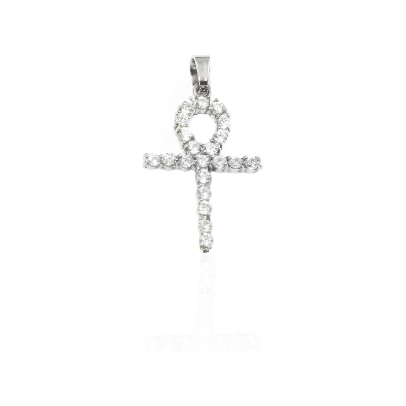 BM Jewellery Prívesok Krížik 3,2 cm z chirurgickej ocele S11014090 19421465