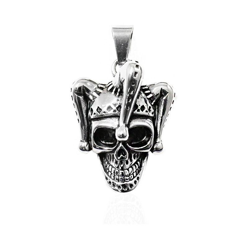 BM Jewellery Prívesok šašo 3,9 cm z chirurgickej ocele S11008080 19421459