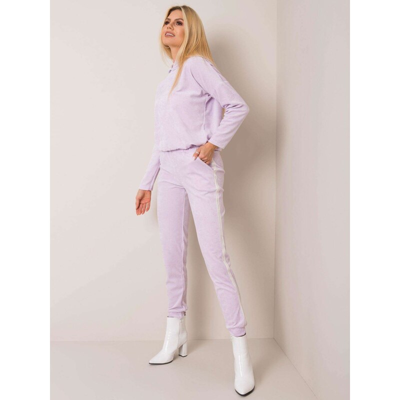 RUE PARIS Set-WN-KMPL-2008.18X-light purple 64682167