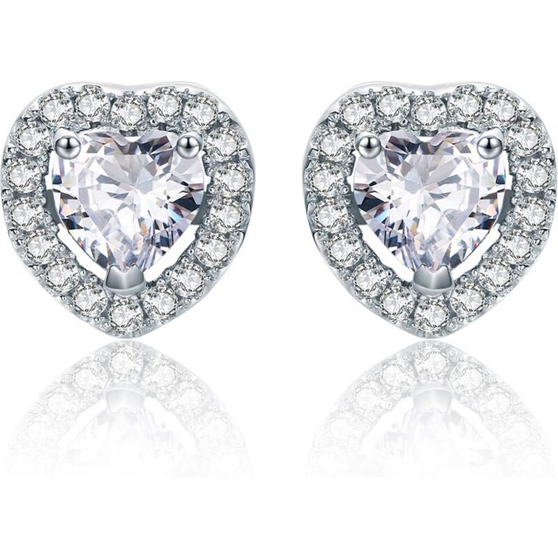 Dámske strieborné náušnice AMELIA 23166897