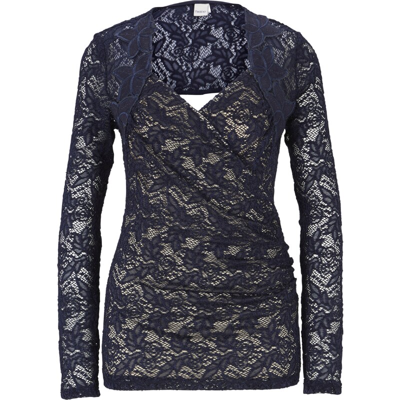 heine Tričko námornícka modrá 54223146