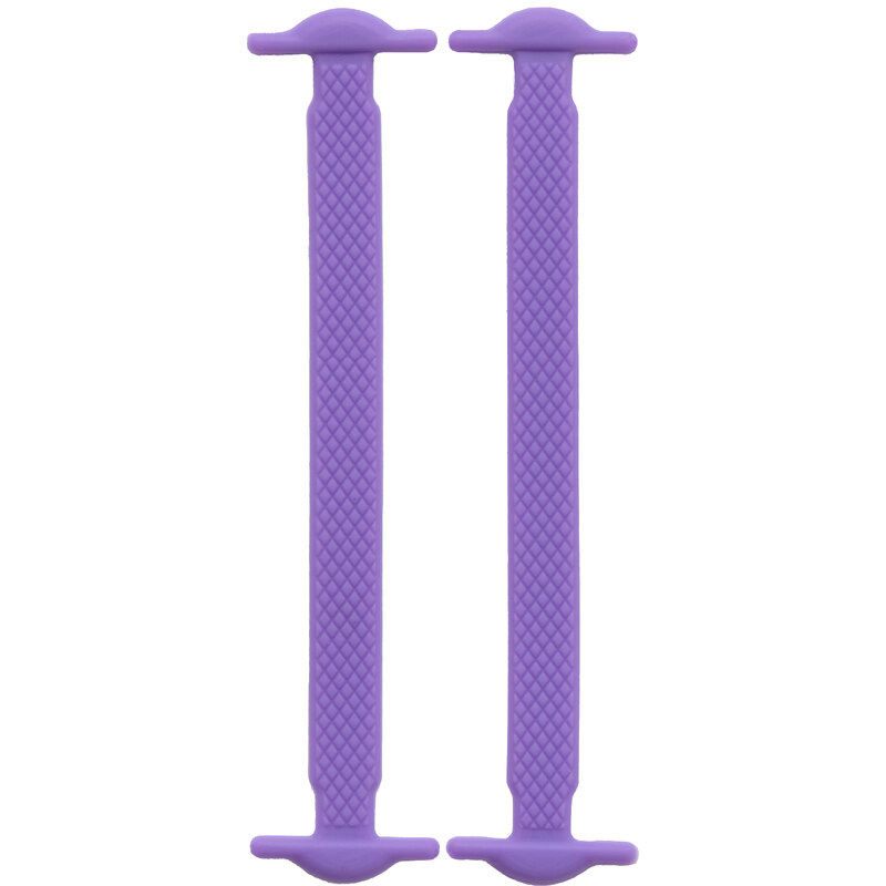 Silikónové šnúrky - purpurová