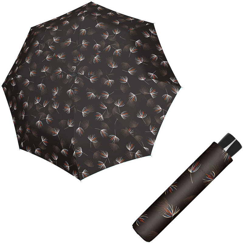Doppler Mini Fiber DESIRE - dámsky skladací odľahčený dáždnik hnedá