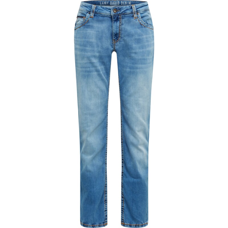 CAMP DAVID Džínsy Cono modrá 57847224