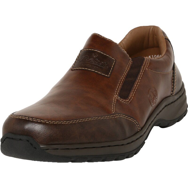 Rieker Mokasíny hnedá / tmavohnedá 19505152