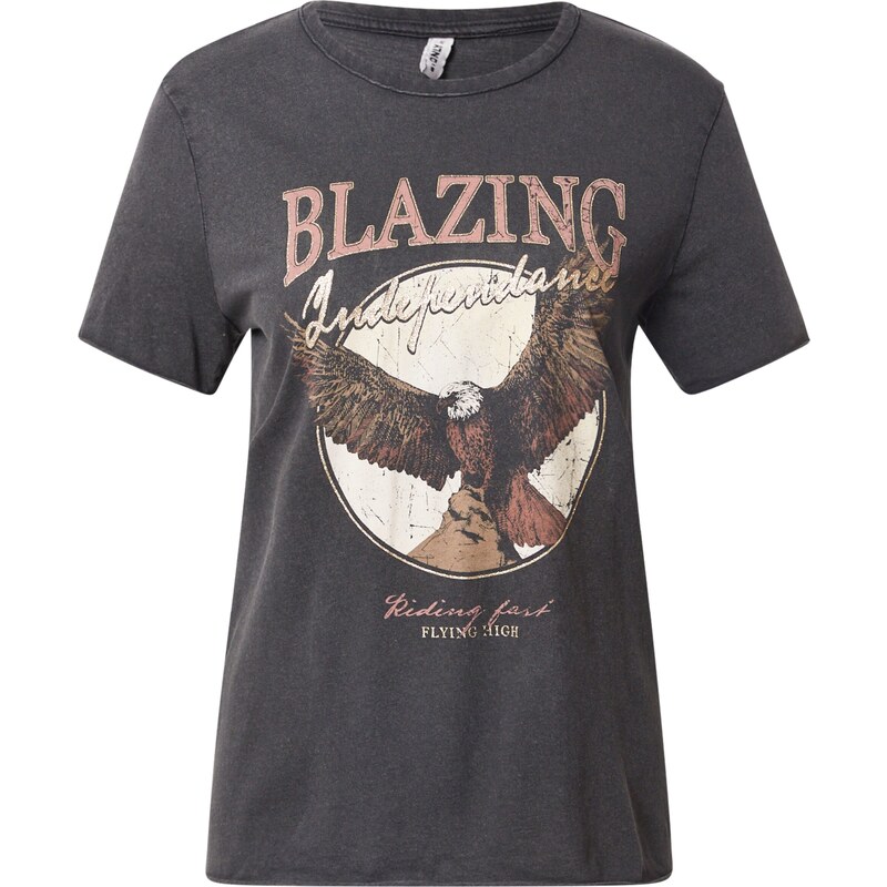 ONLY Tričko antracitová / zmiešané farby 20521304