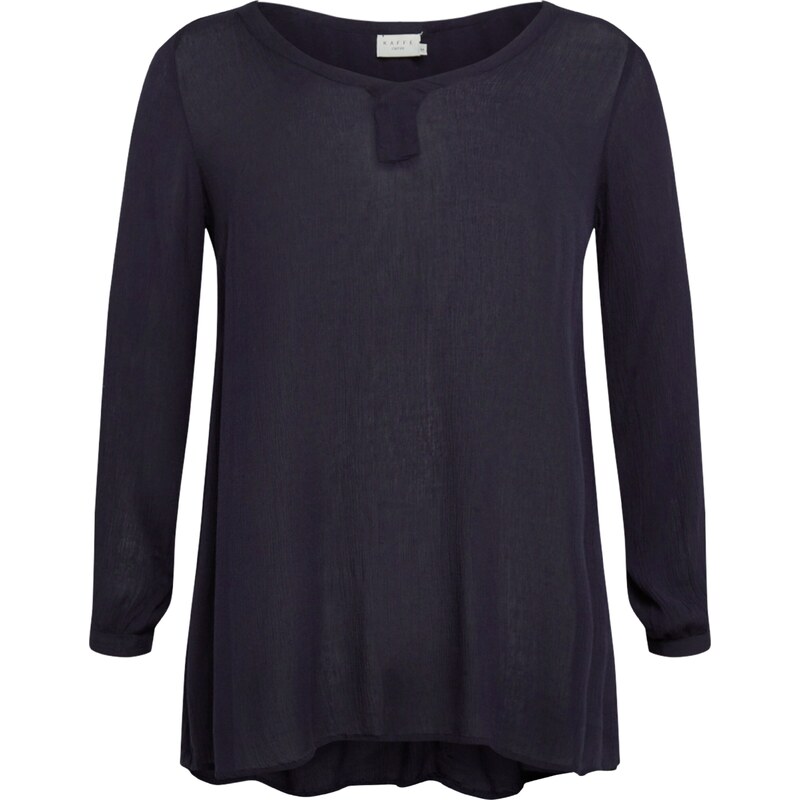 KAFFE CURVE Tunika KCami tmavomodrá 54224066