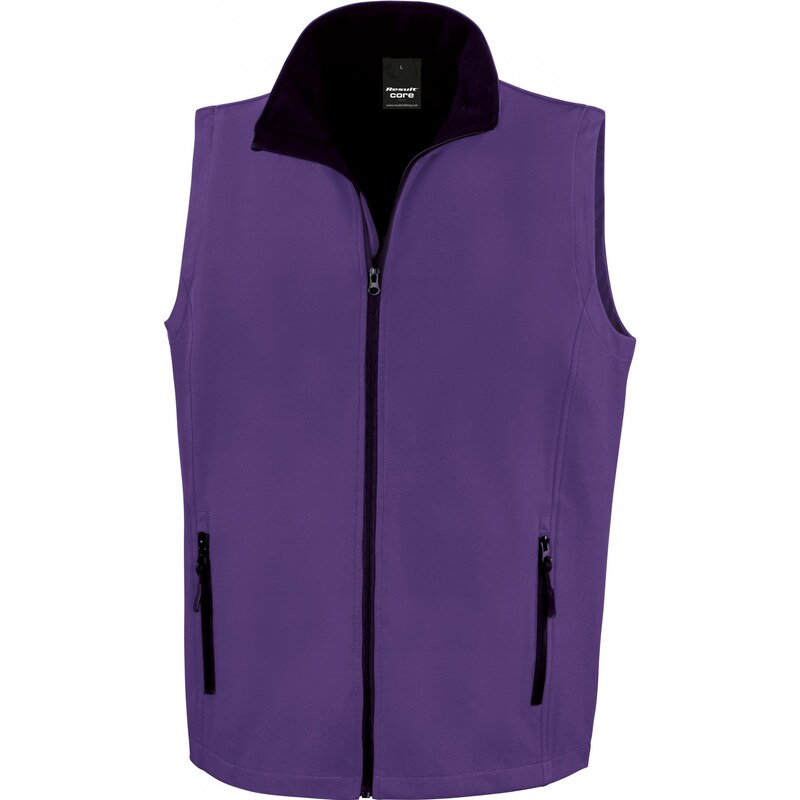 Pánska softshellová vesta Slim Result 65850013