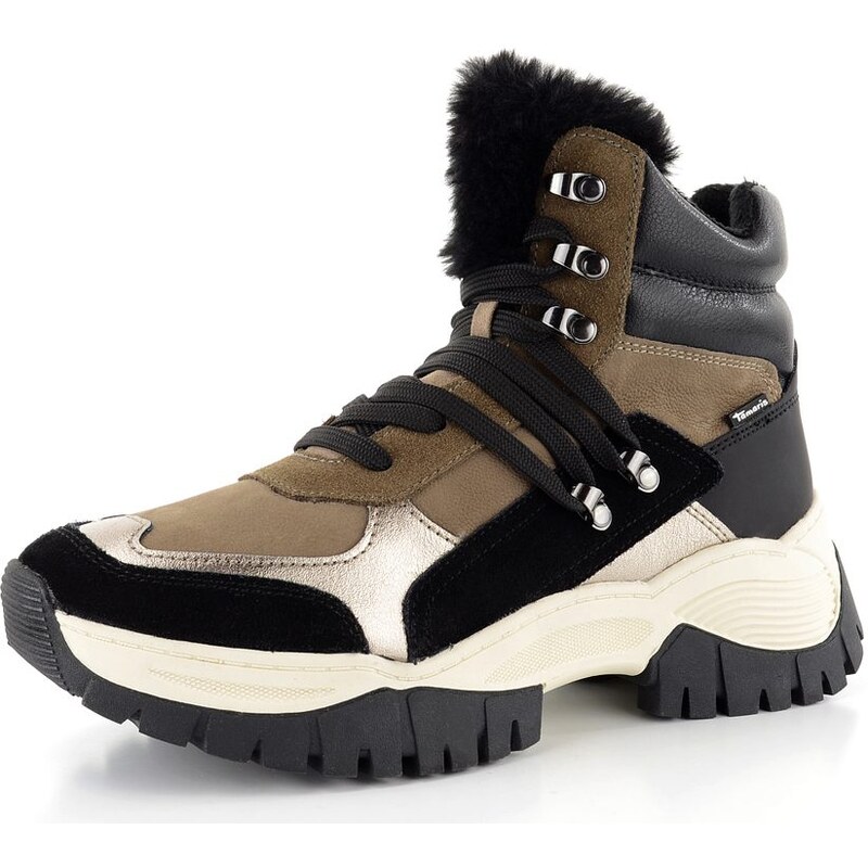 Tamaris zateplené sneakers členkové topánky Pepper comb 1-25219-25 66061195