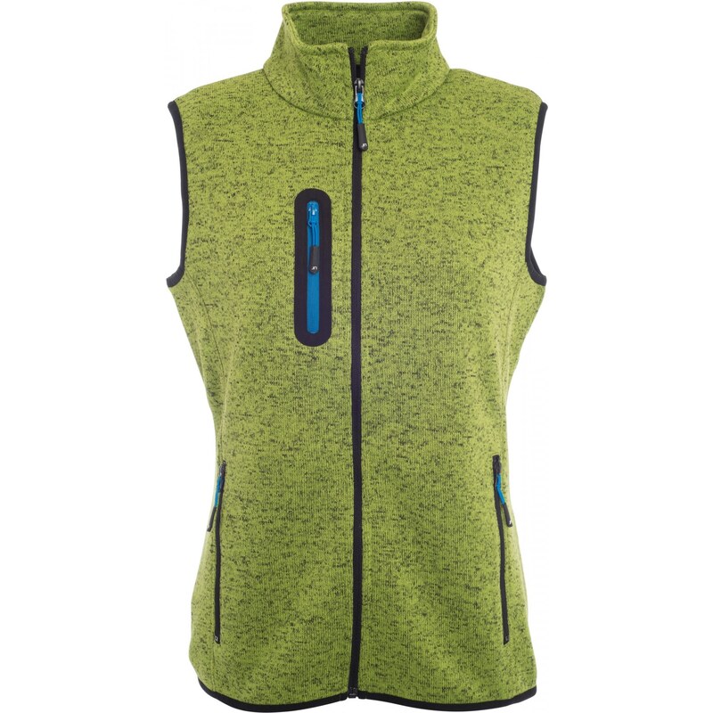 Daiber James & Nicholson Dámska vesta z pleteného fleecu so stojačikom 62676054