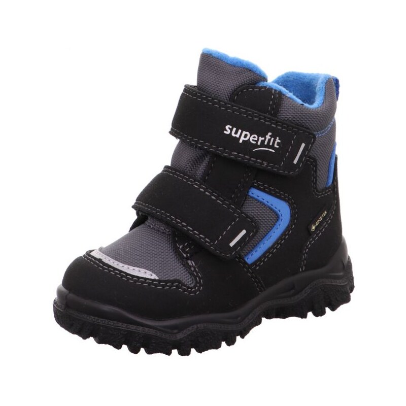 Superfit Detské zimné topánky HUSKY1 1-000047-00 Schwarz/Blau 46770968