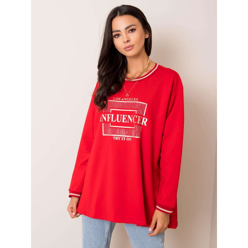 RELEVANCE Sweatshirt-RV-BL-5863.18-red 64791533