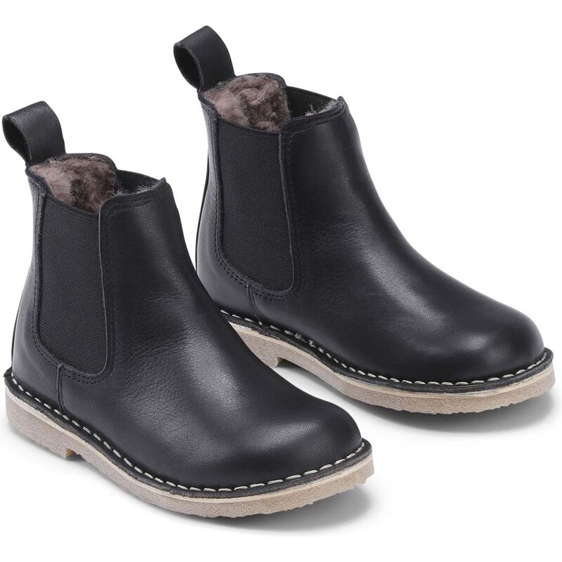 Bundgaard Bundagaard - Klasická zimná topánka Cajsa Lamb Black 46770994