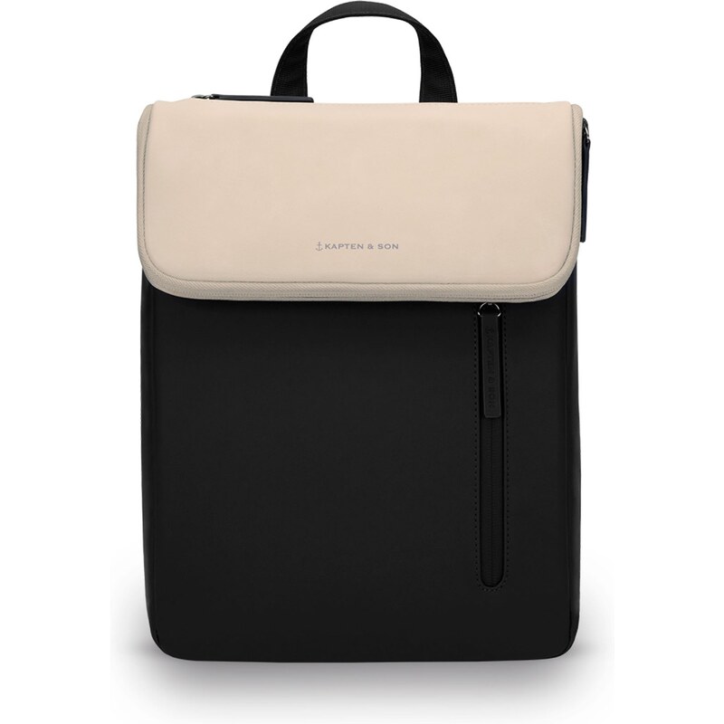 Kapten & Son Batoh Vallen krémová / čierna 20760422