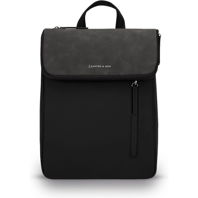 Kapten & Son Batoh Vallen grafitová / čierna 24093268