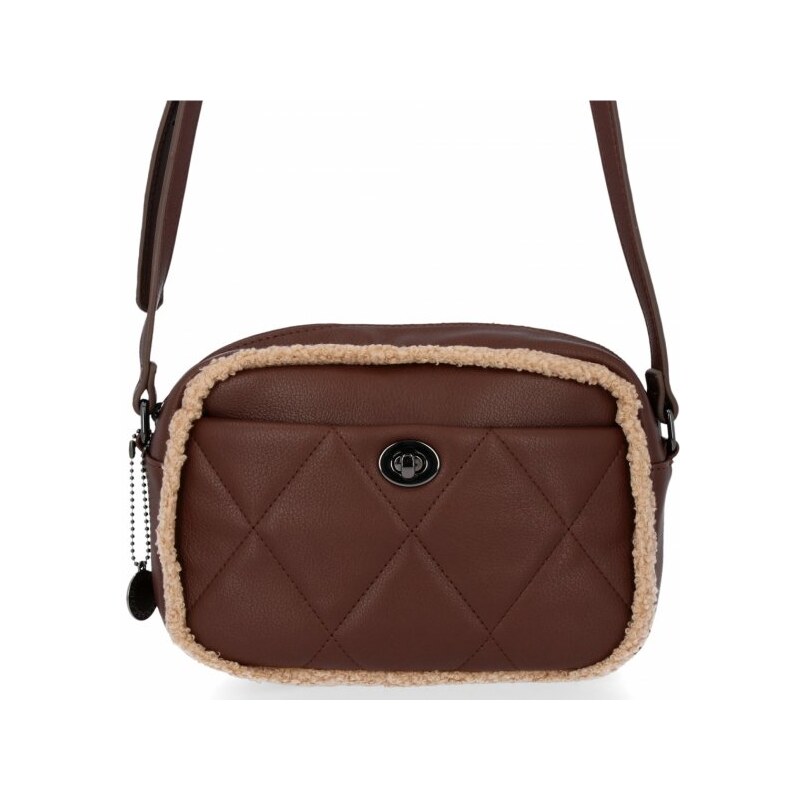 Dámska kabelka listonoška Diana&Co čokoládová DOS1942-1 27613217