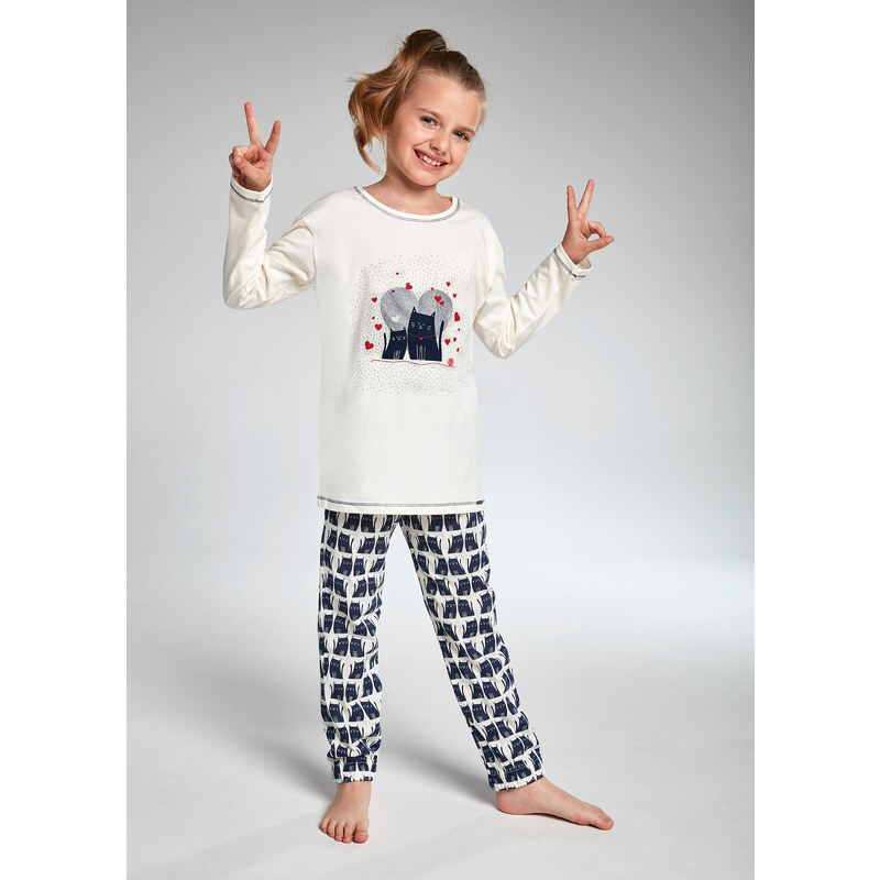 Dievčenské pyžamo Cornette Kids Girl 974/94 Two Cats 34148053