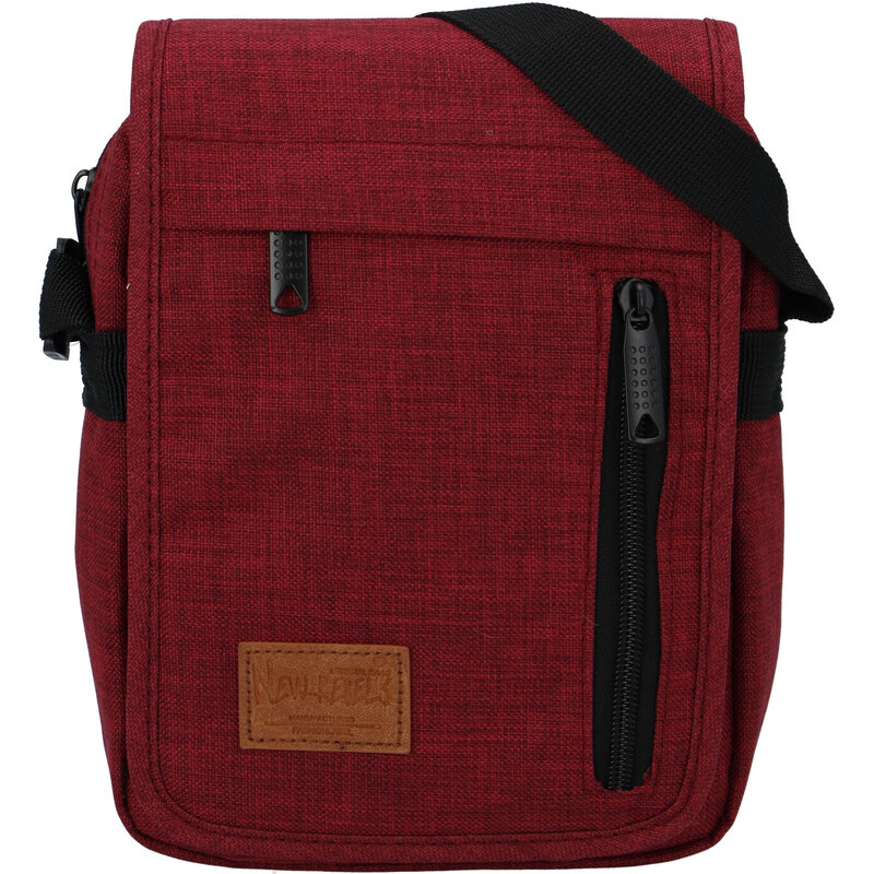 Unisex látková crossbody taška červená - New Rebels rebelanti červená 18838582