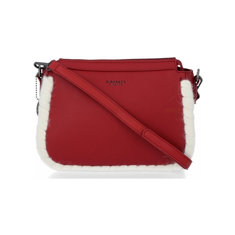 Dámska kabelka listonoška Diana&Co červená DJX1705-2 27613266